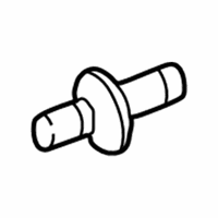 OEM Nissan Quest Stud-Ball, Back Door Stay - 90456-2Z302