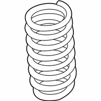 OEM 2021 BMW M2 Coil Spring, Rear - 33-53-7-853-275