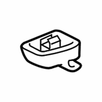 OEM Toyota Sunvisor Holder - 74348-0C041-B0