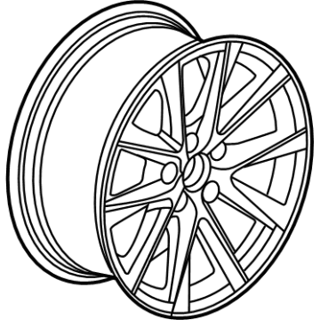 OEM 2020 Cadillac CT4 Wheel - 84523081