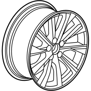 OEM 2020 Cadillac CT4 Wheel - 84256503