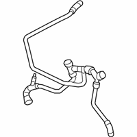 OEM BMW M6 Gran Coupe Coolant Hose - 17-12-2-284-289