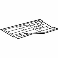 OEM 2008 Lexus GS460 Pan, Front Floor, RH - 58111-30450
