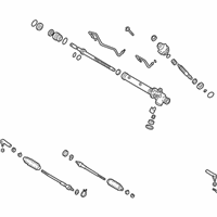 OEM Infiniti QX4 Gear & Linkage-Power Steering - 49001-4W00A