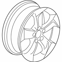 OEM 2019 Honda HR-V DISK, ALUMINUM WHEEL (18X7 1/2J) (CITIC DICASTAL) - 42700-T7W-AF1