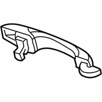 OEM 2007 Dodge Charger Handle-Exterior Door - YS96ARHAF
