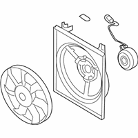 OEM 2006 Kia Spectra5 Fan & Motor Assembly-A - 977302F000