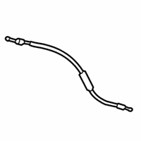 OEM Lexus LX570 Cable Assembly, Rear Door - 69730-60060