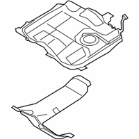 OEM 2008 Ford Edge Fuel Tank - AT4Z-9002-D