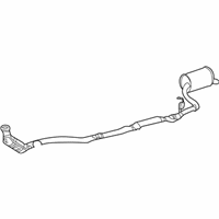 OEM 2002 Ford Thunderbird Catalytic Converter - 1W6Z-5E212-RH