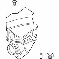 OEM 2011 BMW 528i Intake Silencer - 13-71-7-604-399