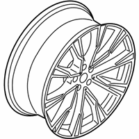 OEM 2020 BMW X7 Disk Wheel, Light Alloy, In - 36-11-8-090-109