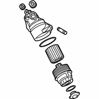 OEM 2019 Lexus IS300 Bracket Sub-Assy, Oil Filter - 15670-31020