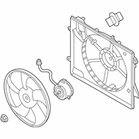 OEM 2017 Hyundai Sonata Blower Assembly - 25380-C2100