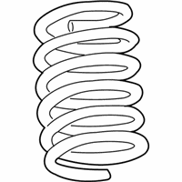 OEM 2010 Lincoln MKZ Coil Spring - AH6Z-5560-A