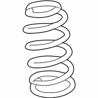 OEM 2017 Acura RDX Spring, Rear - 52441-TX4-A12
