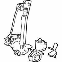 OEM Lincoln Aviator Regulator Assembly - 6L2Z-7827001-BA