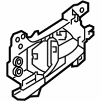 OEM 2021 Hyundai Tucson Rear Door Inside Handle Assembly, Right - 83620-D3000-ZL5