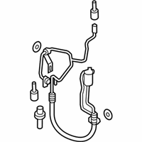 OEM Ford Fusion Lower Pressure Hose - HS7Z-19972-M