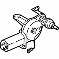 OEM Kia Sedona Rear Wiper Motor & Bracket - 0K53A67450