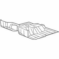OEM 2018 Jeep Wrangler JK Pan-Floor - 4589894AD