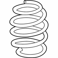 OEM Jeep Compass Rear Coil Spring - 68252566AB