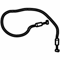 OEM Lexus ES300h Cable Sub-Assembly, Luggage - 64607-33230