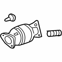 OEM 2009 Acura RL Catalytic Converter - 18160-RKG-A00