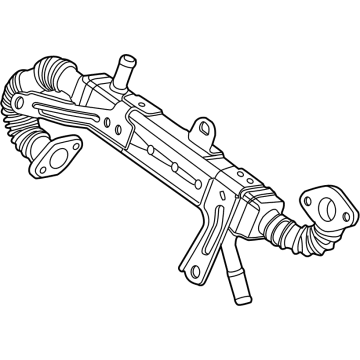 OEM Kia Carnival COOLER ASSY-EGR - 284203N100