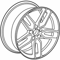 OEM 2017 Chevrolet Corvette Wheel - 20986483