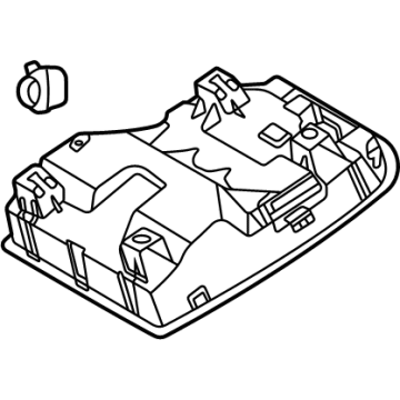 OEM Toyota Highlander Map Lamp Assembly - 63650-0E401-B0