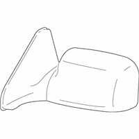 OEM 2010 Pontiac Vibe Cover, Outside Rear View Mirror Housing<See Guide/Contact Bfo> - 19331431