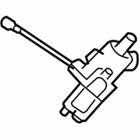 OEM 2016 Infiniti QX50 Power Steering Gear Sub Assembly - 49210-1BA0A