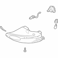 OEM 2001 Infiniti I30 Lamp Assembly-Fog, LH - 26155-3Y325