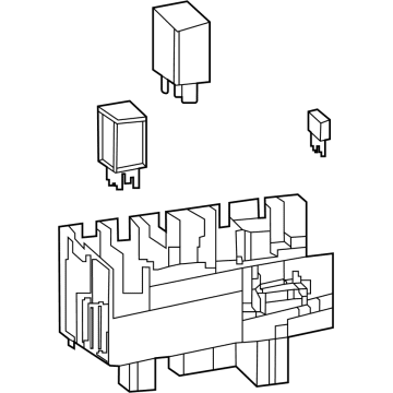 OEM GMC Fuse & Relay Box - 84738241
