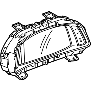 OEM Chevrolet Corvette Cluster - 84940343