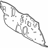 OEM Toyota Prius AWD-e Insulator - 55210-02780