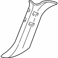 OEM 2000 Ford F-150 Weatherstrip Pillar Trim - YL3Z-1503598-AAC