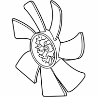 OEM Acura TL Fan, Cooling - 38611-RK2-A71