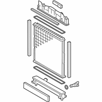 OEM Scion iQ Radiator Assembly - 16400-40220