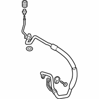 OEM 2016 Ford Fusion AC Hose - DG9Z-19D742-R