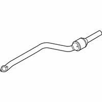 OEM 2008 BMW 328i Catalytic Converter - 18-30-7-544-510