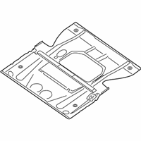 OEM Nissan Quest Floor-Front - 74312-CK030