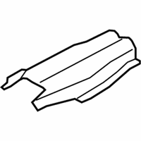 OEM 2013 BMW 760Li Heat Insulation, Tunnel - 51-48-7-202-855