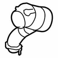 OEM 2010 BMW X5 Catalytic Converter - 18-32-7-645-234