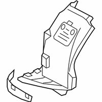 OEM BMW 1 Series M Cover, Wheel Housing, Bottom Left - 51-11-8-045-961