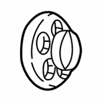 OEM 1990 Chevrolet C1500 Hub Cap - 15635450