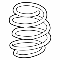 OEM Toyota Yaris Coil Spring - 48131-WB003