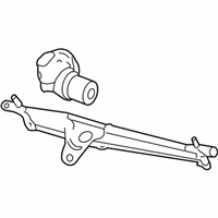 OEM 2010 Saturn Sky Transmission Asm, Windshield Wiper - 15263141