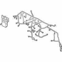 OEM 2011 Hyundai Santa Fe Wiring Assembly-Main - 91157-0W290